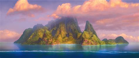 where does moana live|Motunui .